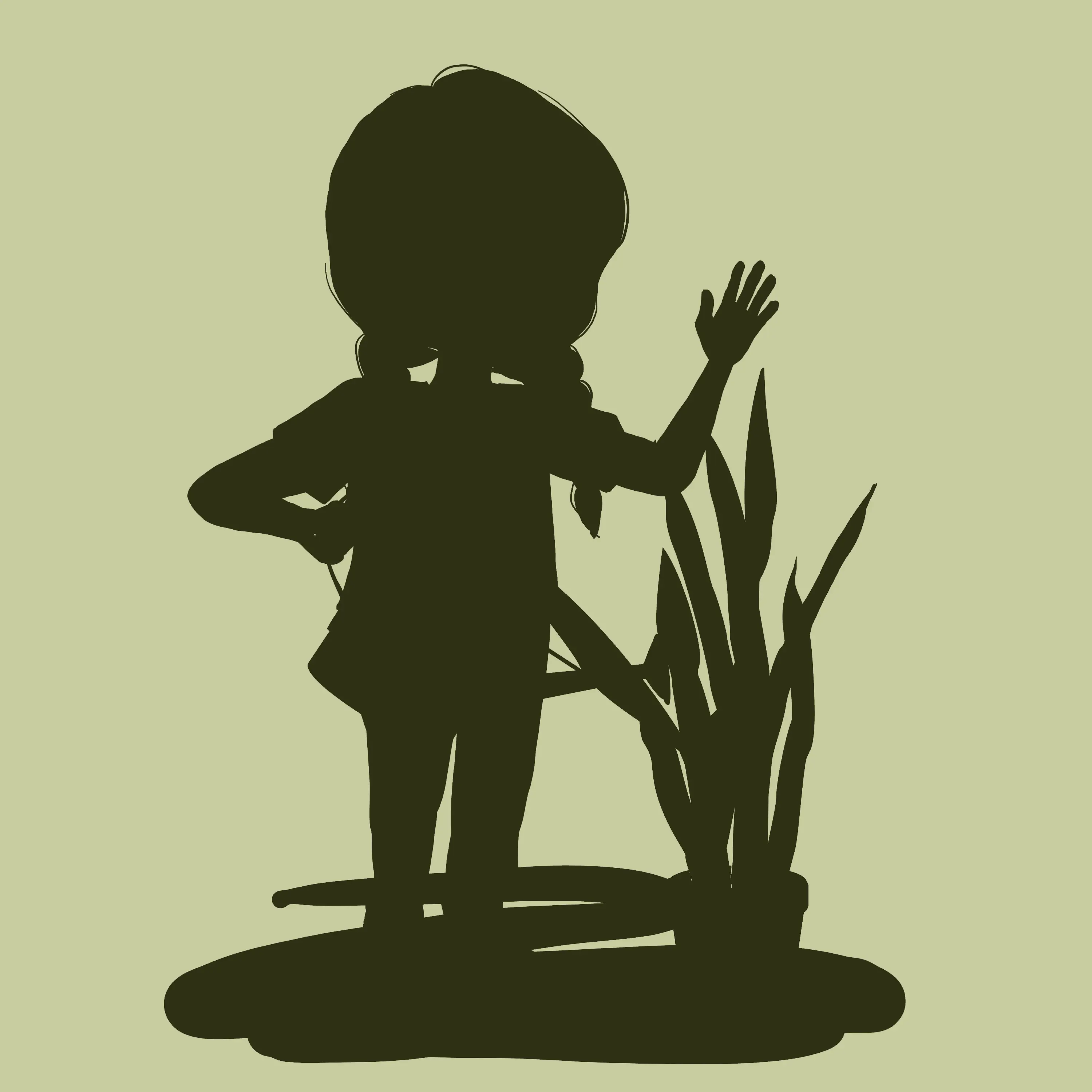 Plants Silhouette